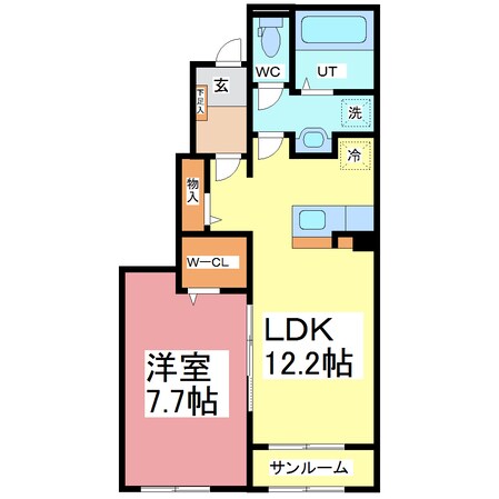 ヴァンヴェール丸岡　RSの物件間取画像